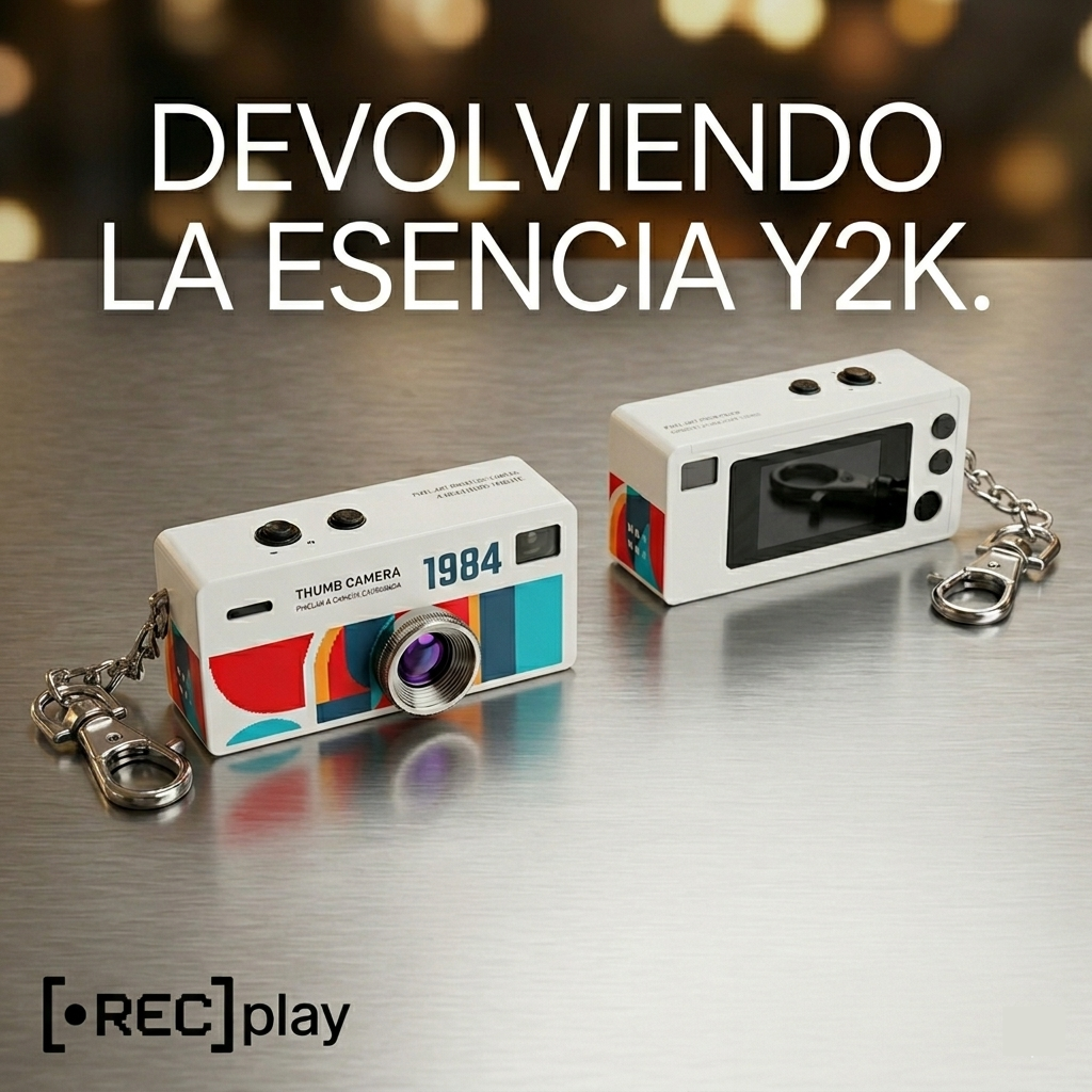 Cámara Retro Y2K Mini | Rec-Play™ - Estética 2000s